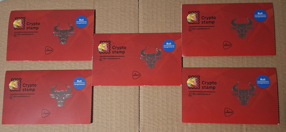 Crypto stamps Bull 2022