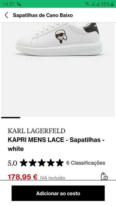 Sapatos branco Marca, Novos e Selados