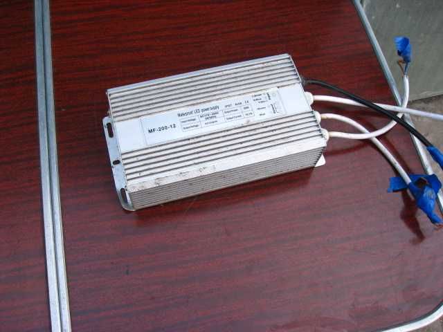 Блок питания 12 V  16 А
