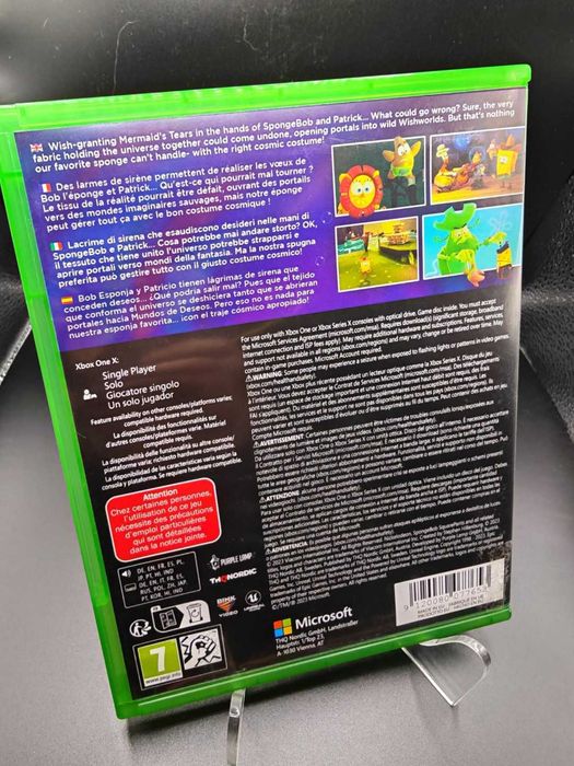 Gra na konsolę xbox one SpongeBob The Cosmic Shake