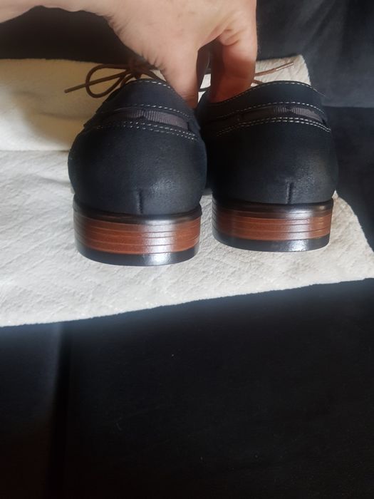 Buty męskie, Venice, granatowe, eleganckie r. 41, Nowe