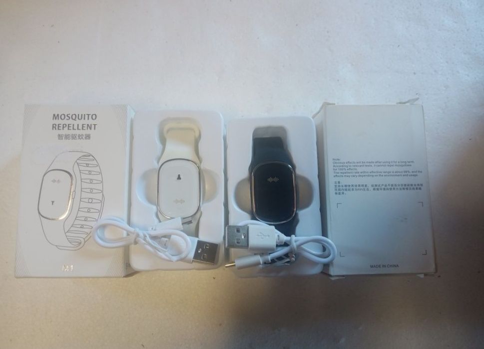 Ultradźwiękowa bransoletka odstraszająca komary