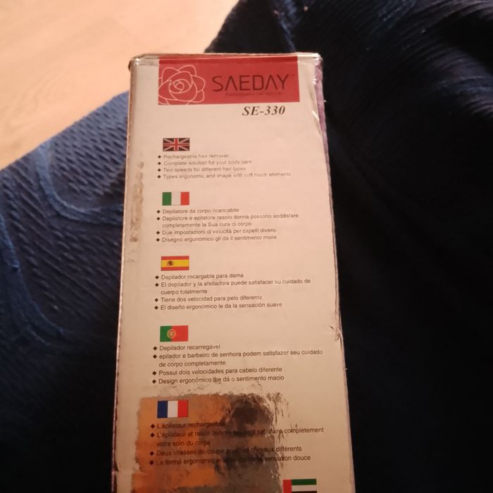 Máquina de depilação