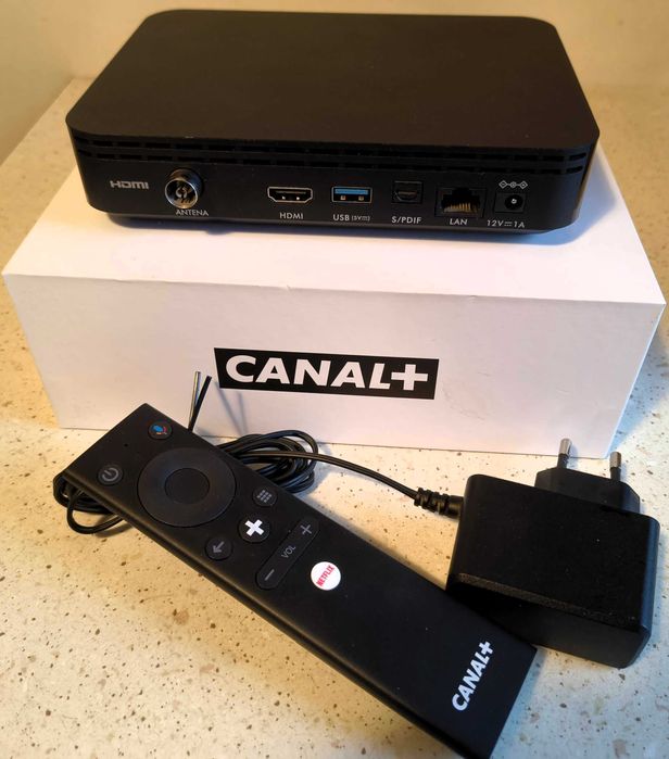 Dekoder CANAL+ HY4001 Box DVB-T2 4K HDMI Android