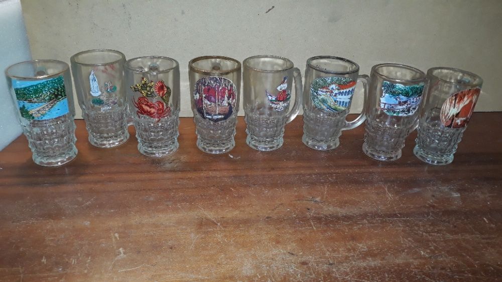 canecas com mais de 40 anos