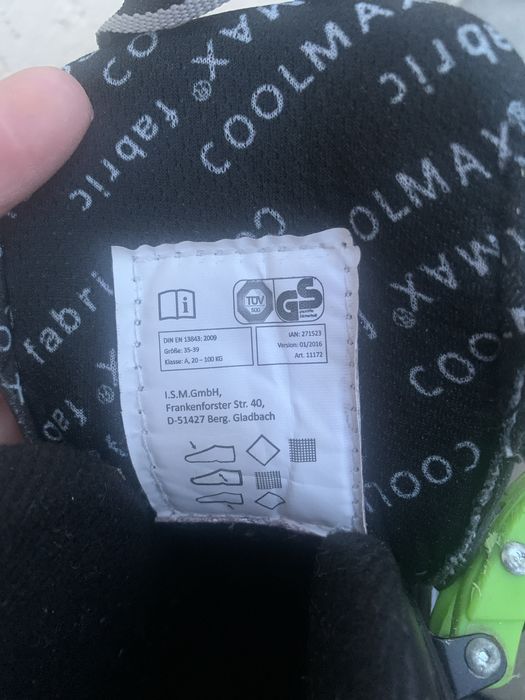 Роликові ковзани Crivit 35-39