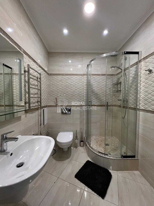 Оренда Квартира Київ ЖК Park Stone 3 кімнати 116 м² 4/22 поверх 2 спальні Кухня-вітальня Якісний ремонт Балкон Паркінг Охорона Набережна