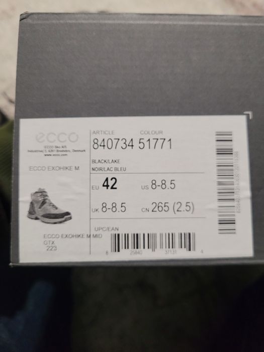 Ecco Exohike Mid GTX size EU 42