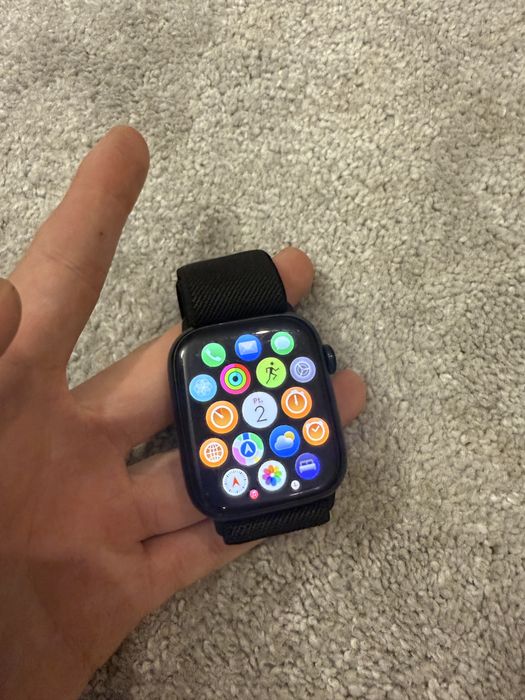 Apple watch series 8 45 mm cellular czarny
