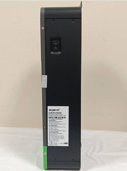 Інвертор гібридний BUSBYR 24v  4,2 kV/A (3800w)