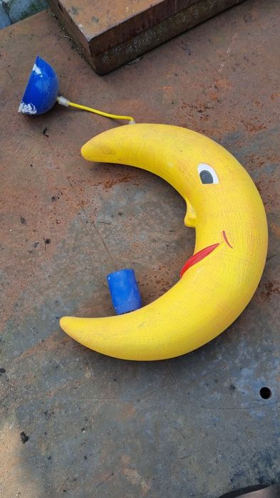 Lampa księżyc ceramiczny