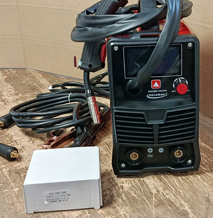 Spawarka MIGOMAT bezgazowy Weldman Minimig 160A flux nowy + drut