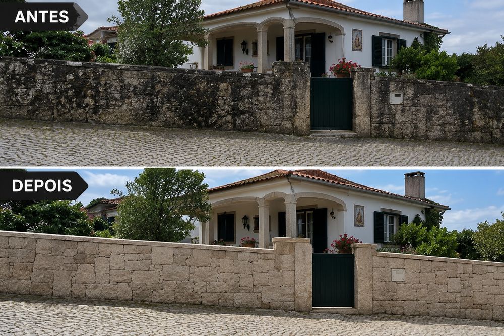 limpeza profissional a jato de alta pressão