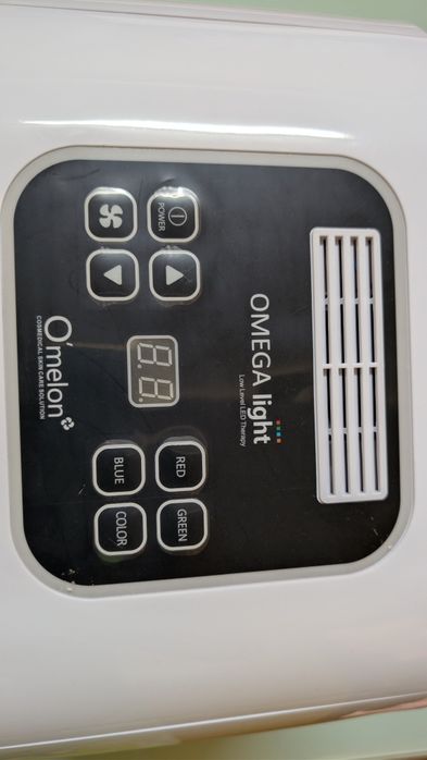 Cabine LED Omega light omelon para tratamento de rosto