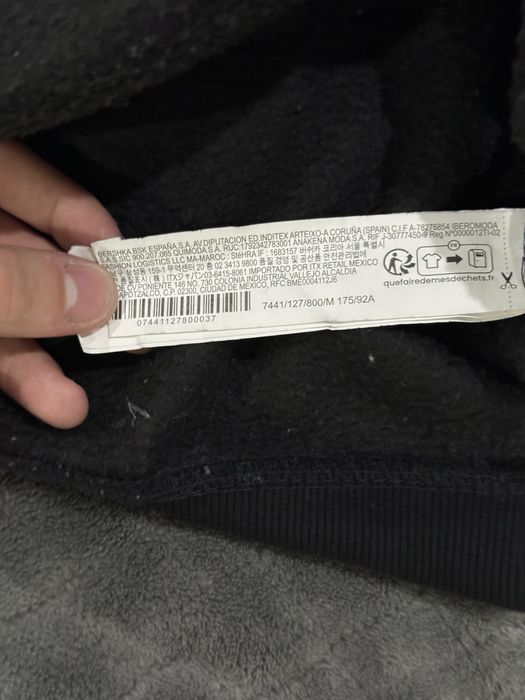 zip-hoodie від бренду Bershka