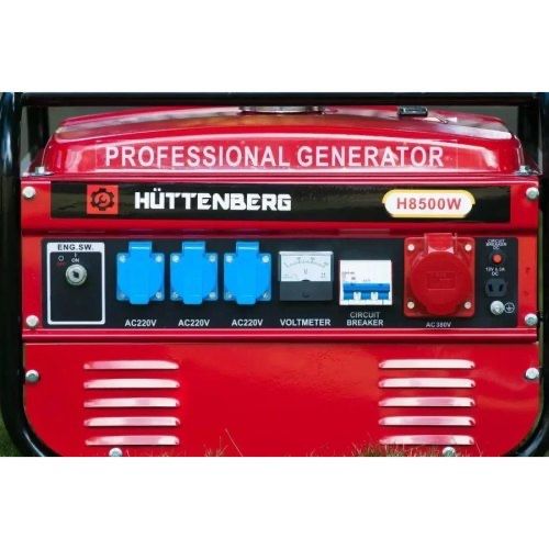 Бензиновий генератор Huttenberg H8500W