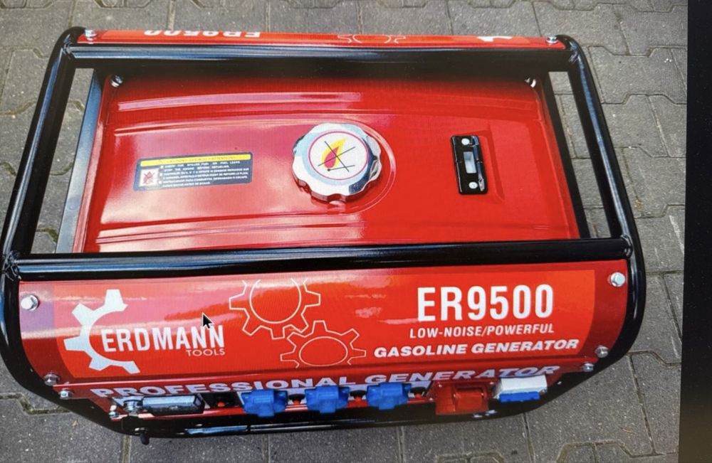 Agregat Prądotwórczy nowy Erdmann ER9500