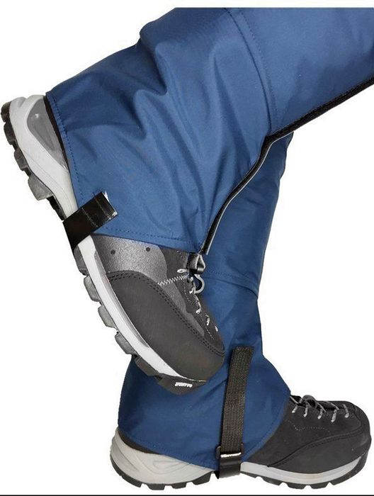 WOQI Ochraniacze na Buty TREKKING Stuptupy Uniwersalne BLACK