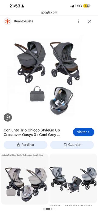 Trio chicco style go up