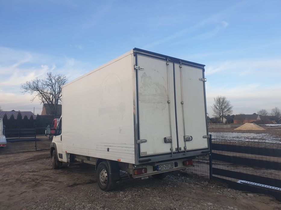Kontener izoterma zabudowa ducato bardzo ładna 8ep