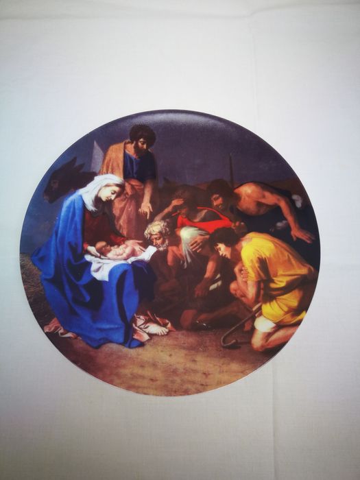 Pratos decorativos natal