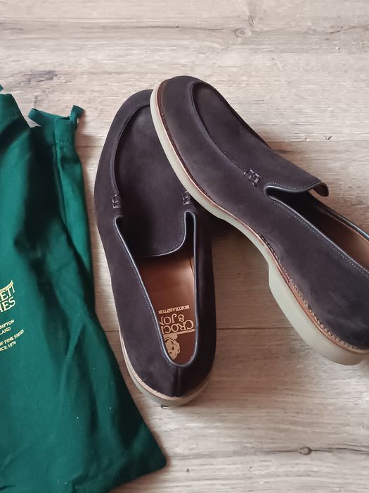 Фірмові шкіряні лофери для стильних мужчин. CROCKETT &JONES SALCOMBE 2.