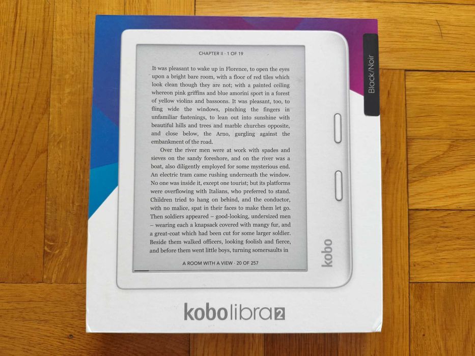Czytnik książek e-book mobi epub reader Kobo Libra 2 Czarny 32GB