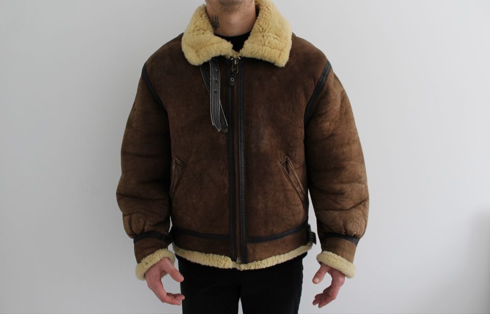 Гіднюща,вінтажна дублянка 80тих від американського бренду Avirex USA