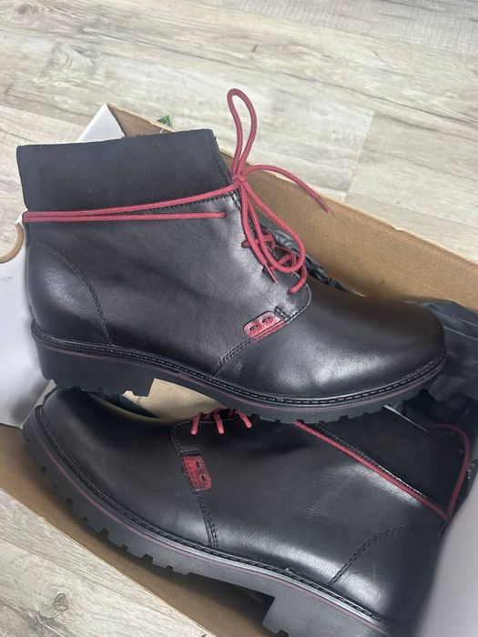 женсике кожаные ботинки remonte