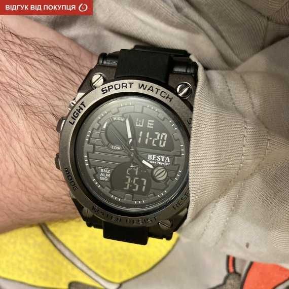 Чоловічий тактичний годинник SANDA titanium Японія