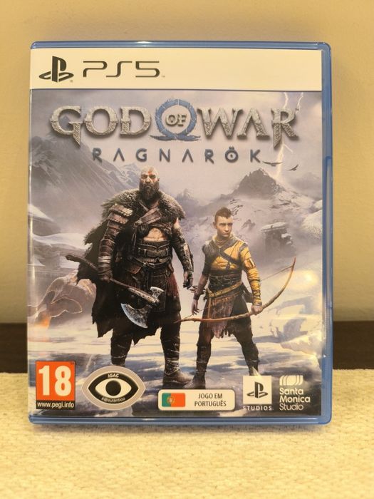 Vendo Jogo PS5 God of War Ragnarok em estado imaculado