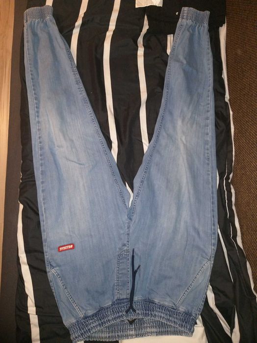 Spodnie Joggery Jeansowe Illegal roz.L