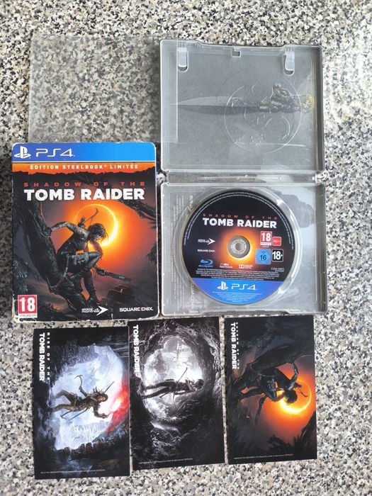Shadow of tomb raider limited steelbok edition PlayStation 4