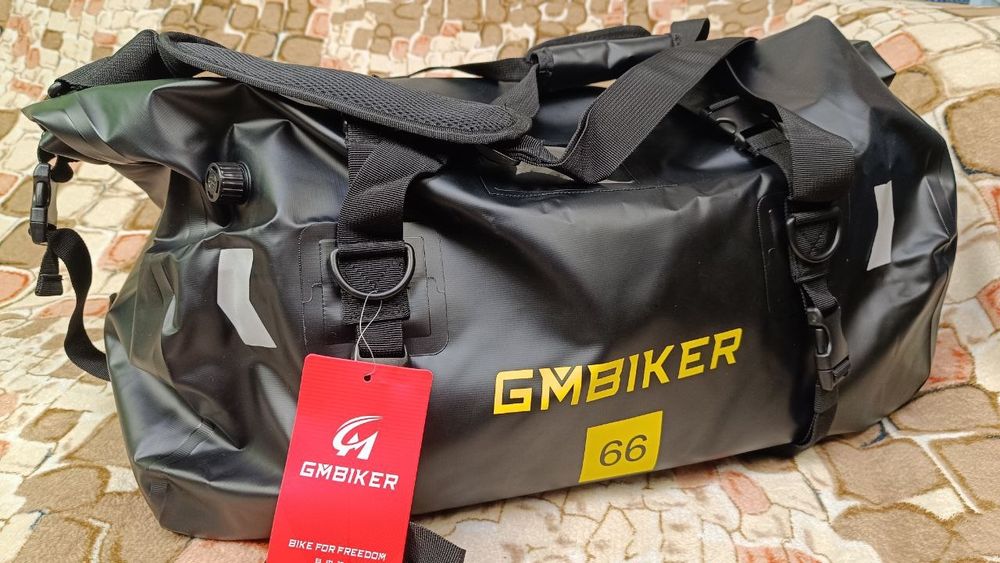 Сумки кофри на багажник GMBiker мотоцикл бокові 30л +66 л