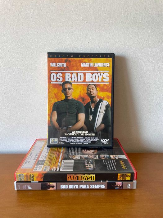 Os Bad Boys 1, 2 e 3 [DVDs]