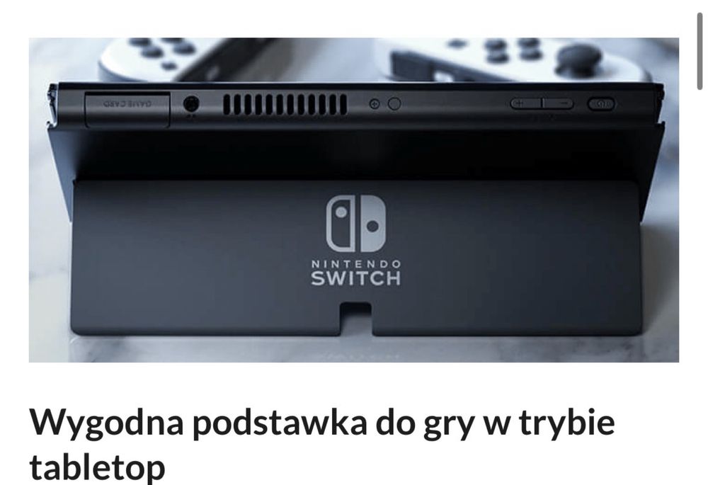 Konsola Nintendo Switch Ty OLED Biały Nintendo Online 365dni