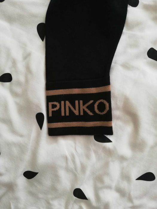 spodnie PINKO 40 l dzianinowe spodnie PINKO dresowe L 40 czarne