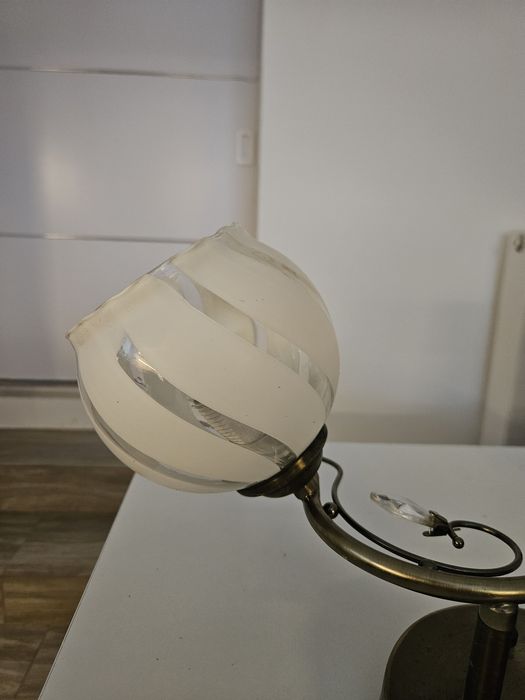 Lampa sufitowa biała