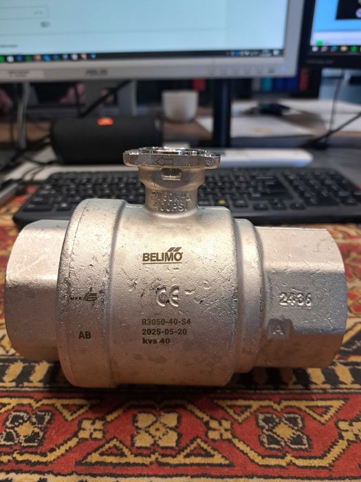 Zawór Belimo R3050-40-S4 3-drogowy zawór kulowy