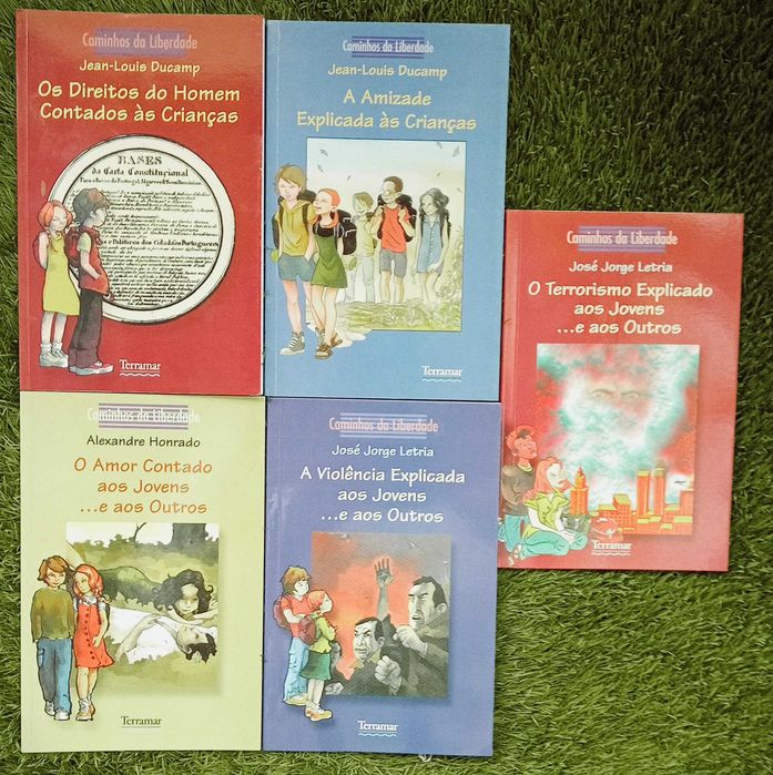 Livros da coleção "Caminhos da Liberdade"