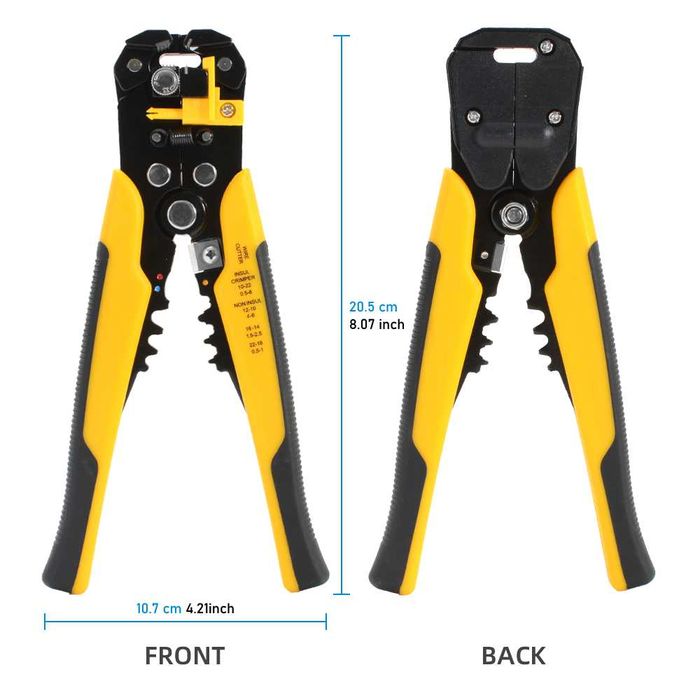 Клещи стриппер 5-в-1 для автоматически зачистки, обжима, резка провода