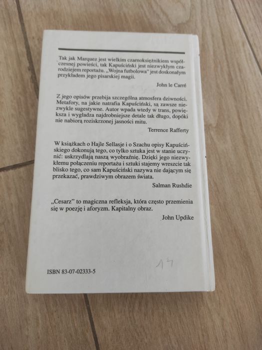 Książka Imperium Ryszard Kapuściński