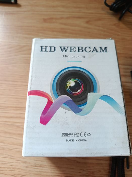 Kamera Internetowa HD USB + Statyw + Adapter USB-C | Zestaw do lekcji/pracy
