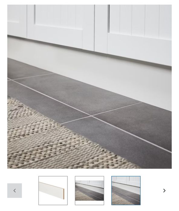 Cokół szafy ,kuchenny biały , Artemisia