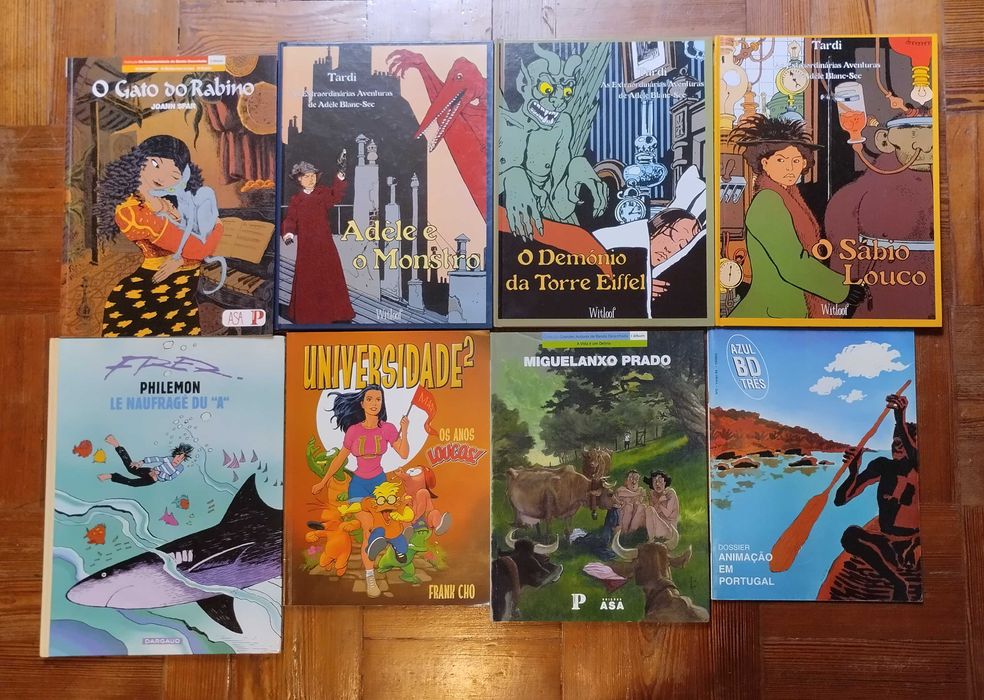 Biblioteca Banda Desenhada, Comics, Graphic Novels em Português