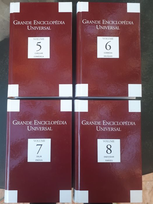 TROCO Grande Enciclopédia Universal  COMPLETA E NOVA NUNCA USADA