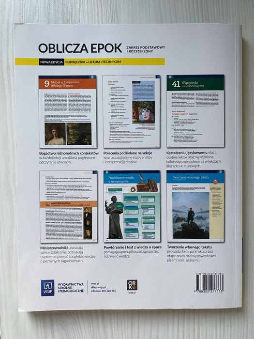 Podręcznik "Oblicza epok" 2.1
