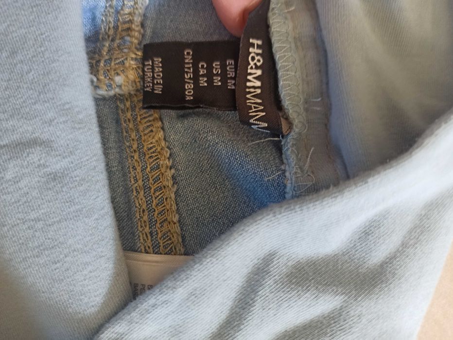 Spodnie ciążowe hm mama 38 L jeansy dżinsowe