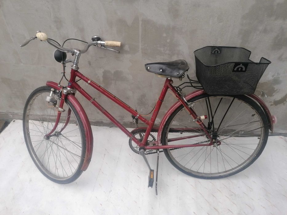 rower miejski damka PRL zabytek 1970r. koła 26 cali rama stalowa