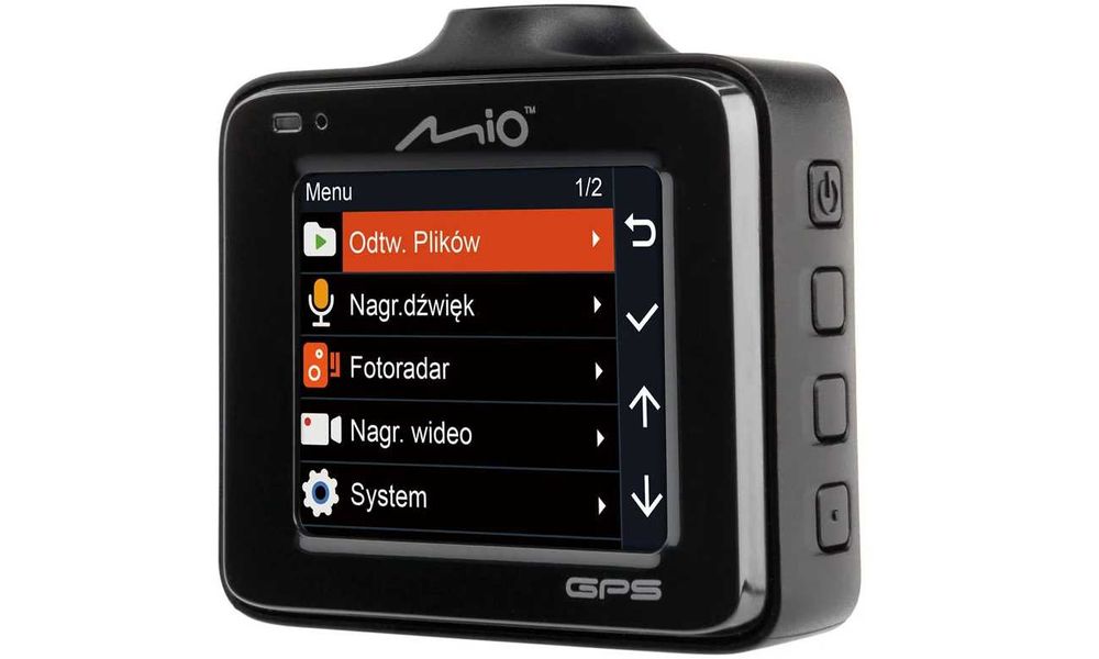 Wideorejestrator Mio MiVue C335 FullHD/130/2" GPS Fotoradary Lic. doż.